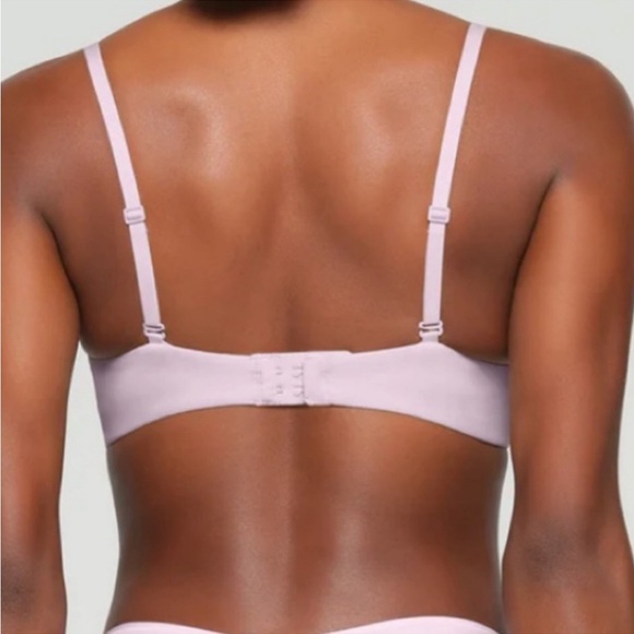 Skims Fits Everybody T-Shirt Demi Bra In Cherry Blossom NWT‎ 42H - Picture 5 of 6